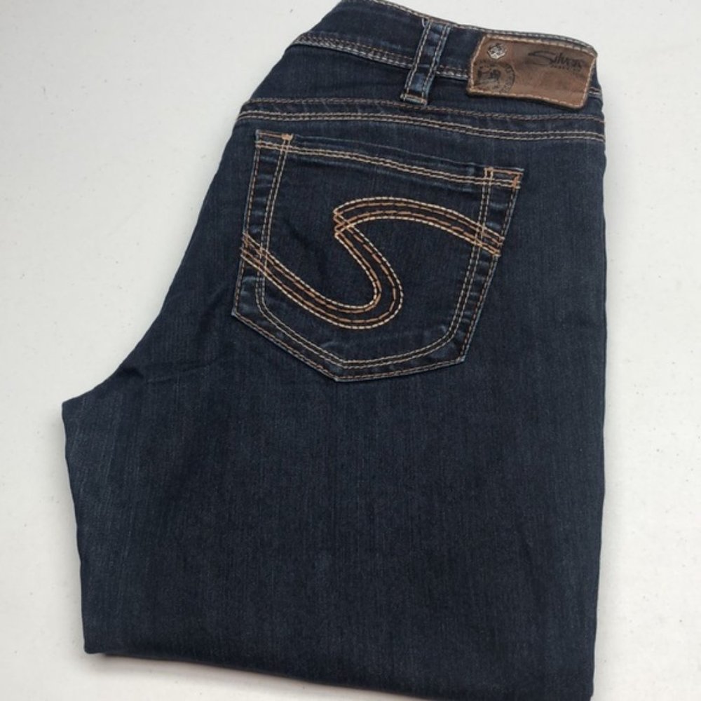 SILVER AIKO SKINNY JEANS 32x29 😎